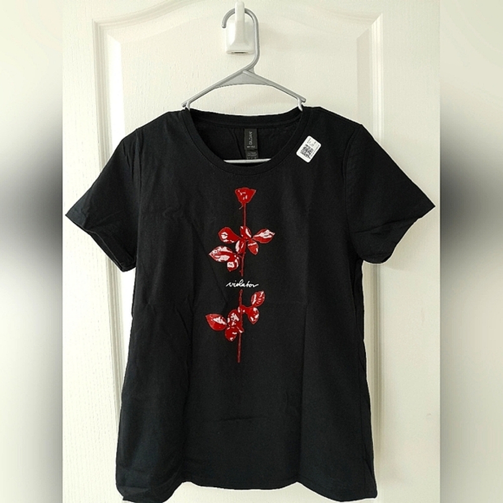 Depeche Mode Black Tee (NWT)